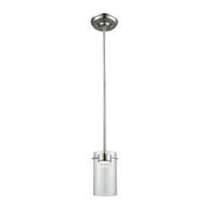Lucerne 1 LED Light Mini Pendant, Chrome