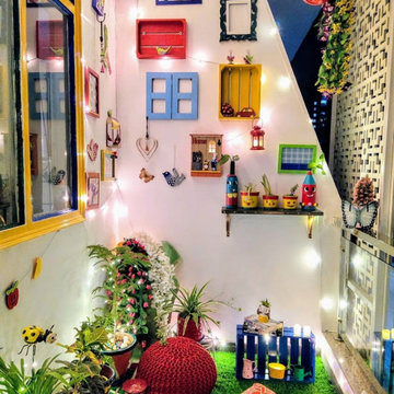 Balcony Makeover Mahagun Moderne in Noida