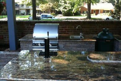 Patio - rustic patio idea in Other