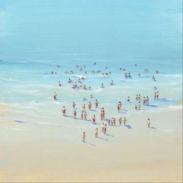 "Beach Day II" Fine Art Giant Canvas print 72"x72"
