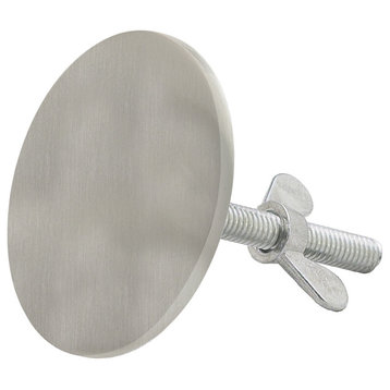 Sink Hole Cover, 2" Diameter, Stainless Steel