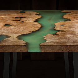 Resin & Wood Tables - Dining Tables