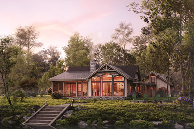 The Moore Cottage Exterior renderings
