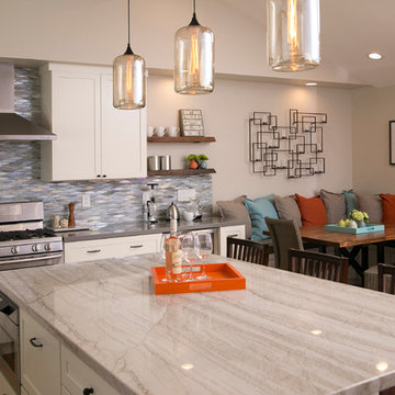 San Jose Open Kitchen & Living Room