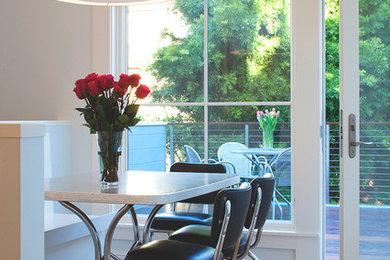 Inspiration for a contemporary dining room remodel in San Francisco
