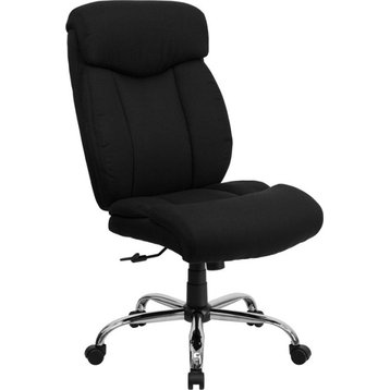 Hercules Series Fabric Executive Swivel Office Chair Without Arms