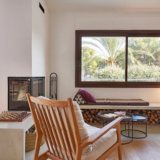 Mediterranes Wohnzimmer in Barcelona