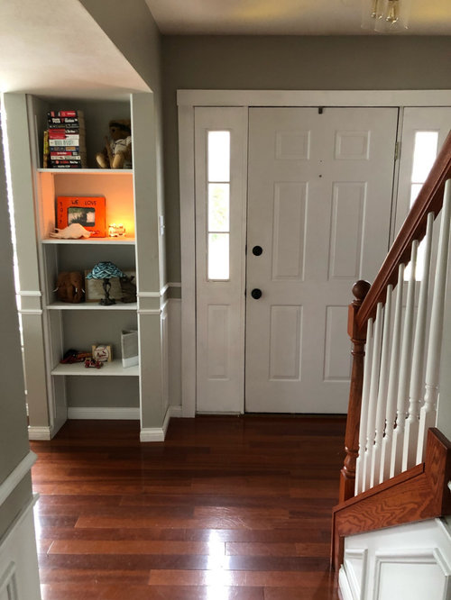 Entryway in Built Ins