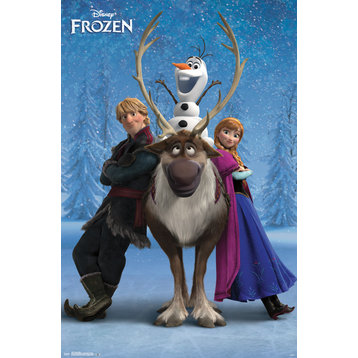 Frozen Team Poster, Premium Unframed