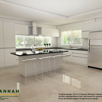 VARIOUS HANNAH MODULAR KITCHEN DESIGNS
