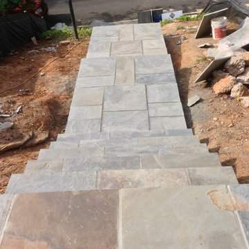 Flagstone Walkway in Chevy Chase MD, Rock Creek Park