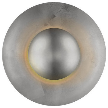 Modern Forms Blaze LED Wall Sconce, Silver Leaf, 18"