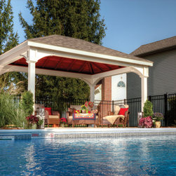 Traditional Vinyl Pavilion - Outdoor Structures