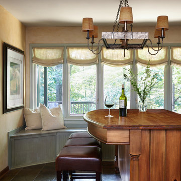 Kitchen with Window Seat