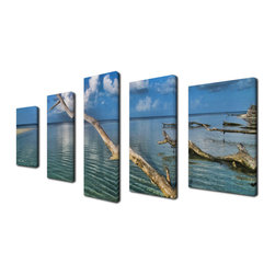 Ready2HangArt - Ready2hangart Chris Doherty 'Grand Bahama' 5-piece Canvas Wall Art - Prints And Posters