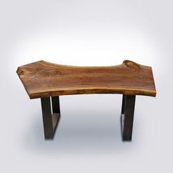 Live Edge Coffee Table Walnut - Dining Tables