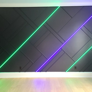 Neon Accent Wall