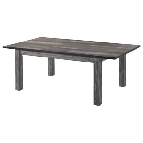 Picket House Furnishings Grayson Extendable Dining Table in Gray Oak