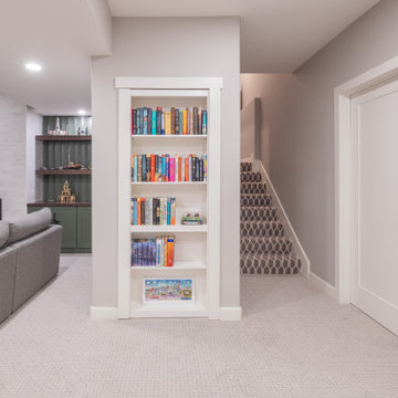 Family-Friendly Basement Remodel with Custom Features