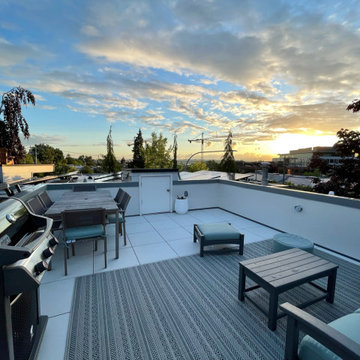 'Terrazzo Cool White' - porcelain pavers