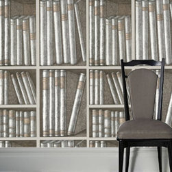 Libris Maximus by Fornasetti Wallpaper - Wallpaper