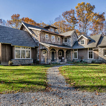 Mountain Rustic House Plan 8504-00152