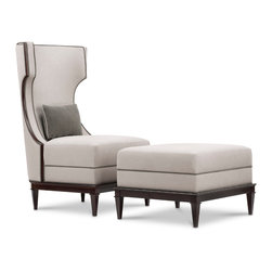 The Modern Luxury Demi Wing Chair - Armchairs And Accent Chairs