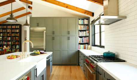 Kitchen Expansion Makes Room for Books, Baking and Family