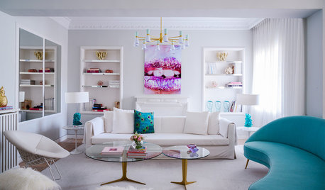 My Houzz: A Colourful and Stylish Rented Flat