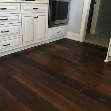 Reed Family Home - Original Face Heart Pine Flooring and Antique Hand Hewn Beams