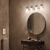 Kichler 55088 Kennewick 4 Light 32"W Bathroom Vanity Light - Black