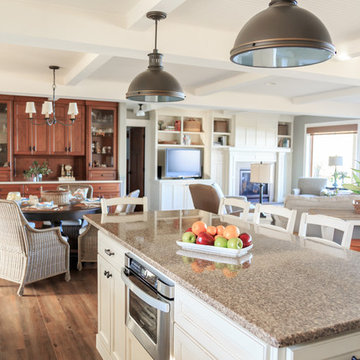 Open Kitchen/Dining/Living Room