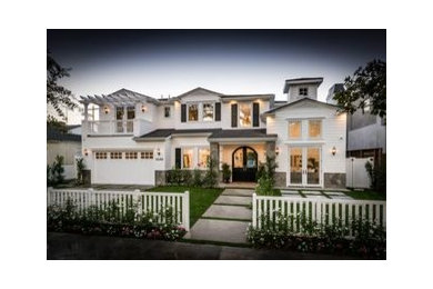 Example of a trendy exterior home design in Los Angeles