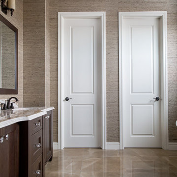 Ensuite Grasscloth