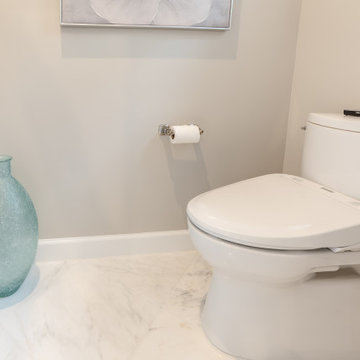 Modern and Serene Spa Master Bath in McLean, Northern Virginia