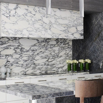 China Stock Marble Slab