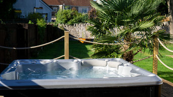Sue's Self Cleaning Hot Tub, Garden Room and Decking Installation