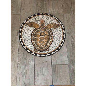Sea Turtle Mosaic Artwork | Mozaico