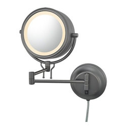 Kimball & Young 914 Series Double-Sided Fluorescent Contemporary Wall Mirror 914 - Bath Products