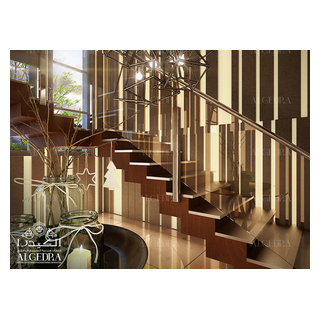 Villa Entrance - Lobby Design - Modern - Staircase - Other - by Algedra ...