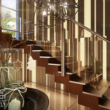 Villa Entrance - Lobby Design