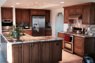 Elegant kitchen photo in Other