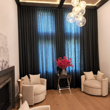 Luxury Living: Elegant Curtains by Master Blinds!