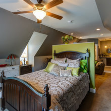 upstairs