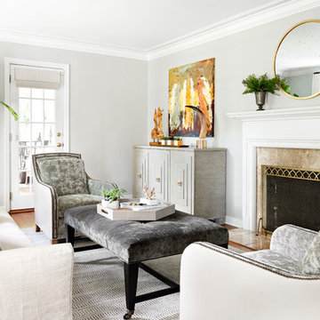 Transitional Living Room