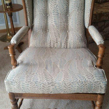 Upholstery Projects Before and After
