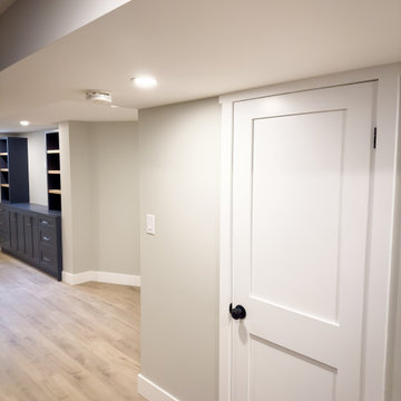 Basement Remodel - Project Bellhaven - Mechanical Room Entrance