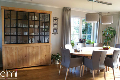 Dining room - contemporary dining room idea in Amsterdam