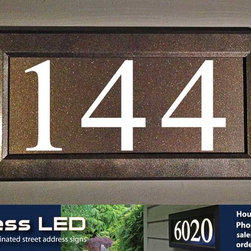 Address LED - illuminated house numbers - House Numbers