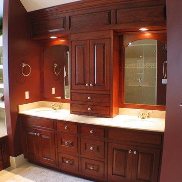 Medium Wood Bathroom Vanity